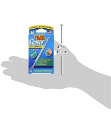 Clinere Ear Cleaners Club Value Pack - 36 Count | Earwax Remover Tool for Gentle Cleaning at Home | Instant Itch Relief | Ear Wax Buildup Solution - Buy Online on GoSupps.com