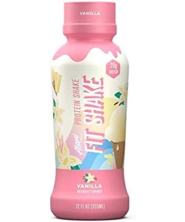 Alani Nu Fit Shake Vanilla Milkshake 355 ml white Vanilla 355 ml (Pack of 12) - Buy Online on GoSupps.com