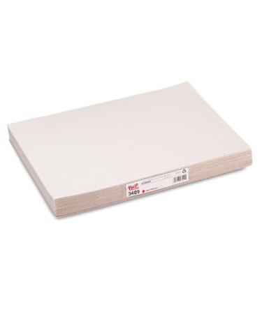 Pacon Products - Pacon - White Newsprint 30 lbs. 12 x 18 White 500 Sheets/Pack - Sold As 1 Pack - Smooth-finish unlined white newsprint is perfect for drawing and coloring.