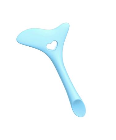 Kichvoe Pochoirs Pour Eye-liner Aides Au Dessin Marscara Aide Eye-liner Silicone L vres Silicone bleu