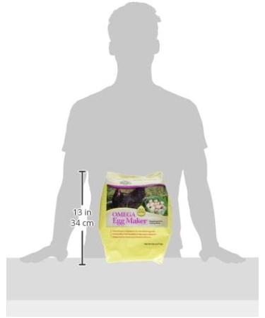 Manna Pro Omega Egg Maker Chicken Feed Supplement - 5 Pounds - Buy Online on GoSupps.com