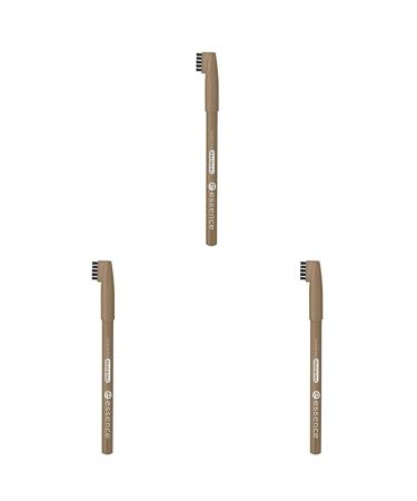 Essence Eyebrow Designer Eye Pencil eyebrow pencil No. 04 blonde brown defined vegan microplastics particles free nanoparticles free (1g) (pack with 3) 04 blonde 1 piece (3 Pack)