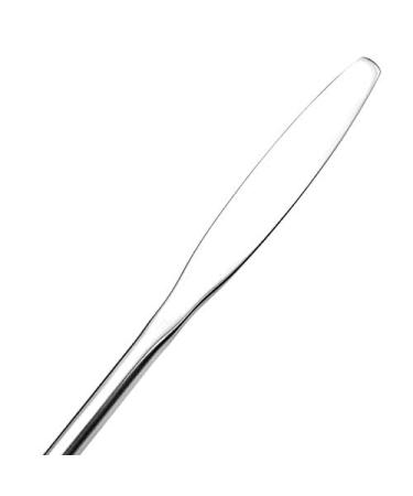 Wismee 5Pcs Makeup Spatula Set | Professional Stainless Steel Cosmetics Mixer | Long Metal Depotting Mixing Tool (#1+#2) - Buy Online on GoSupps.com
