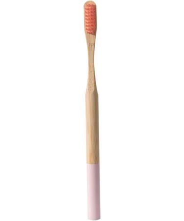 FRCOLOR 12 Pcs Organic Bamboo Toothbrush Set - Eco-Friendly Kids & Infant Toothbrushes Travel-Friendly Charcoal Pink Design - Buy Online on GoSupps.com