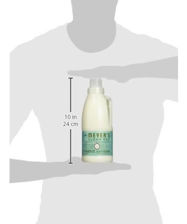MRS. MEYER'S CLEAN DAY Basil Liquid Fabric Softener - Essential Oils Paraben Free 32 oz Pack of 6 for 192 Loads - Buy Online on GoSupps.com