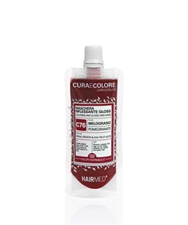 HAIRMED HAIRMED - Care and Color - Reflexive Hair Mask - Ammonia-Free Color Bath - Gloss C76 - Pomegranate - 40 ml