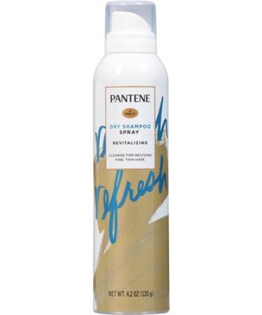 Pantene Pro-V Refresh Dry Shampoo Spray - Volumizing Cleansing Vitamin B5 for Fine & Color Treated Hair - 4.2 oz - International Shipping - Buy Online on GoSupps.com