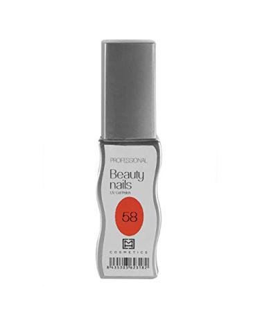 MH Cosmetics Gel Polish Semipermanent 058 Salmon 1 pack (1 x 10 ml)