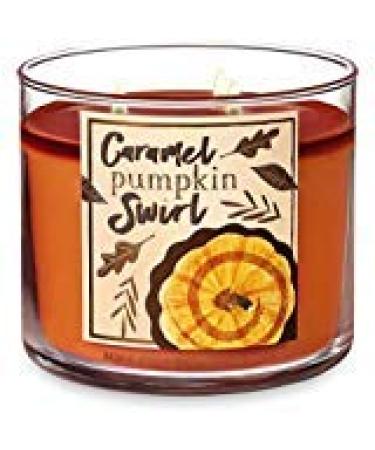 Bath & Body Works 3-Wick Scented Candle in Caramel Pumpkin Swirl
