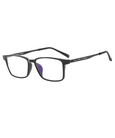 Suertree reading glasses men blue light filter glasses tr90 optics anti-blue visual aid business style classic reading aid for men 2.0x dioptria black