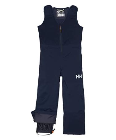Helly-Hansen unisex-child Kids Vertical Insulated Waterproof Legs Bib Pant 598 Navy 7 Years