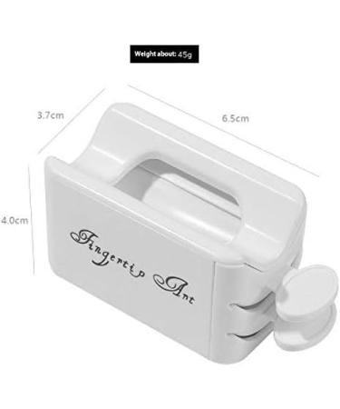 Bo te de r cup ration de poudre de trempage portable pour ongles - Double couche - Pratique - Bo te de restauration de pour ongles - Buy Online on GoSupps.com