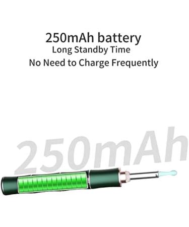 Ear Wax Removal Ear Cleaner Camera - 6 LED Lights, Ear Cleaning Kit for iPhone, iPad, Android - Green - Buy Online on GoSupps.com