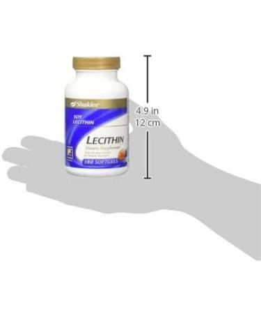 Lecithin Softgels - 180 Count | High-Quality Supplement for Brain Health & Cholesterol Support - Buy Online on GoSupps.com
