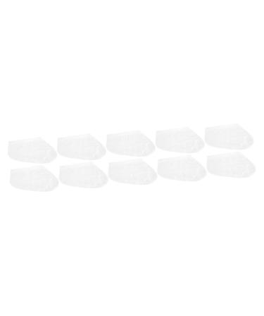FOMIYES 10 Pairs Footsticker Foot Mask Foot Peel Masks Feet Skin Peeling Masks Socks for Baby Cracked Exfoliating Removers Foot Exfoliation Masks Practical Foot Masks Abs Delicate White