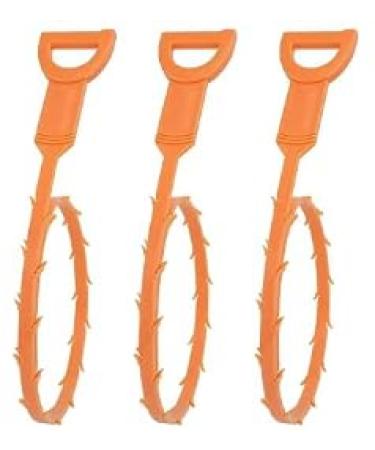 3 Pack Reusable Drain Snakes Hair Clog Remover And Cleaner Long Reach For Sink Shower Bath Toilet Drain Waste Cleaner