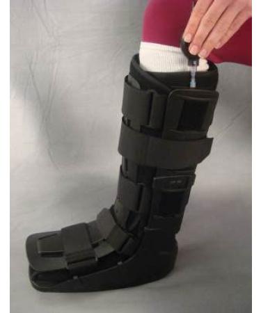 MediChoice Air Shell Ankle Walker Lightweight Low Profile High-Top w/Socks Small 1314OSG6021 (Each of 1)