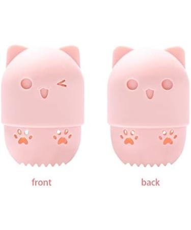 Makeup Sponge Makeup sponge holders Cosmetic Sponge puff Storage Box Portable travel washable Environmentally Silicone Makeup tool accessories Makeup Sponge Holder(Deep orange) - Buy Online on GoSupps.com