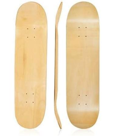 BESIY Blank Skateboard Deck 8.0 Inch Maple Board for Skating - Buy Online on GoSupps.com