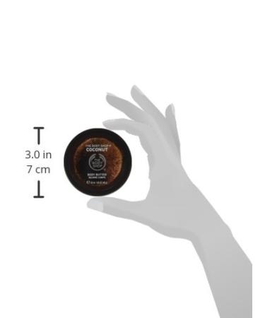 The Body Shop Coconut Body Butter - 50 ml | Nourishing & Hydrating | International Shipping Available - Buy Online on GoSupps.com