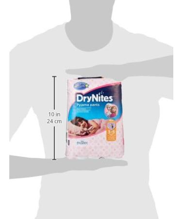 Huggies DryNites Night Pants for Girls (3-5 Years 16-23 kg) - 32 Pieces - Comfortable & Leak-Proof - International Shipping Available - Buy Online on GoSupps.com