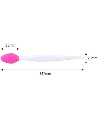 BULABULA 2 x Lip and Nose Scrub Brush Silicone Exfoliating Lip Brush Double-Sided Soft Lip Nose Exfoliator Scrubber Tool Redred. - Buy Online on GoSupps.com