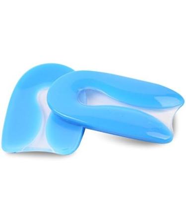 Silicon Gel U-Shaped Heel Cup for Plantar Fasciitis Relief - Elandy Heel Pad - Buy Online on GoSupps.com