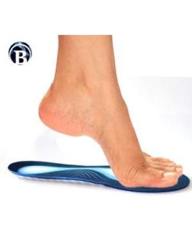 New Premium Comfort CoolTec Gel Orthotic Insoles - Lightweight Shock Absorbing Full Length Foot Pain Relief (Large 9.5-13 / 10-14.5) - International Shipping Available - Buy Online on GoSupps.com