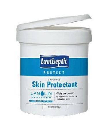 Lantiseptic Skin Protectant 12 oz. Jar Unscented Ointment 0311 - Case of 12