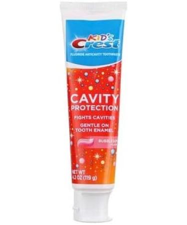 Crest Kid's Toothpaste Cavity Protection Gel Formula Bubblegum 4.2 Ounce - 6 Pack - Buy Online on GoSupps.com
