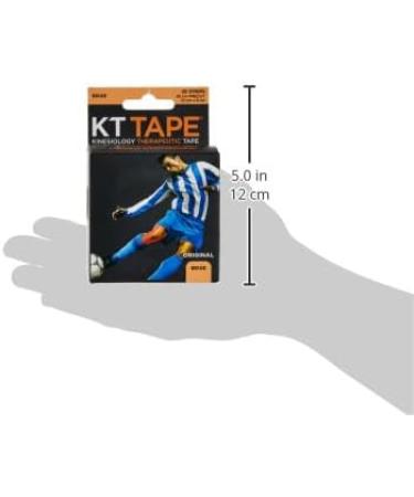 KT Tape Original Cotton Precut Beige - Premium Athletic Support for Pain Relief | Fast International Shipping - Buy Online on GoSupps.com