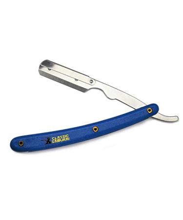 CS-101 Blue Stainless Steel Professional Barber Straight Edge Razor | 15 Astra Blades Included - Premium Quality & International Shipping - Buy Online on GoSupps.com