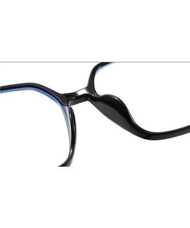 PARWANA Anti Blue Light Square Reading Glasses +3.00 | Designer Oversized Eyewear for Eyestrain Relief - Shop Internationally - Buy Online on GoSupps.com