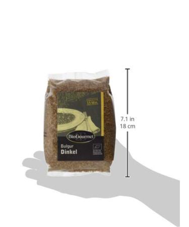 Buy BioGourmet Spelt Bulgur 500g - Organic Nutritious Whole Grain International Shipping Available - Buy Online on GoSupps.com