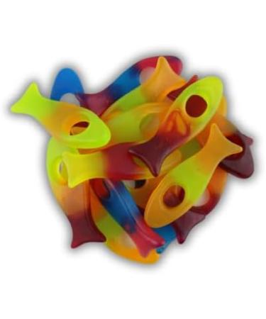  Candycrave Candycrave Vegan Funky Fish 2kg | Jelly Candy | Multicoloured | Suitable for Vegans | Fruit Flavour | Perfect for Parties Celebrations and Sharing Treats - Buy Online on GoSupps.com