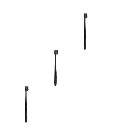 Ultechnovo 3st toothbrush with dental floss bristle children's toothbrush coal toothbrush toothbrush for children tools for tooth cleaning tools for the oral care cleaning brush travel clean