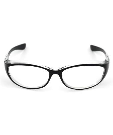 Blue Light Blocking Reading Glasses for Men & Women | Anti-Glare Computer Eyewear | Stylish +100 Flat Light Mirror Eyeglasses - Buy Online on GoSupps.com