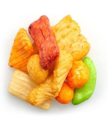 Yupik Beijing Rice Crackers 450 g Kosher Cholesterol-Free Crunchy Crisps Colorful Blend Soy Sauce Seasoning Asian-Inspired Snacks Ideal for Parties BBQ Movie Night 450.00 g (Pack of 1) - Buy Online on GoSupps.com
