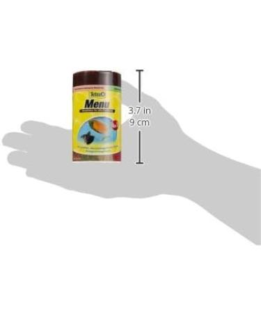 Tetra Min Menu Fish Feed - Varied Main Feed Mix for All Ornamental Fish - 100 ml Can (25 g) - Buy Online on GoSupps.com