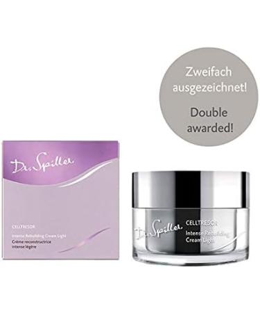  Dr. Spiller Dr. Spiller Cell Rebuilding Intense Remanufacturing Cream - 24-hour gentle cream - 22% lipid content - Energy provider for tired and stressed skin - Reduces wrinkles and visibly increases skin volume - Buy Online on GoSupps.com