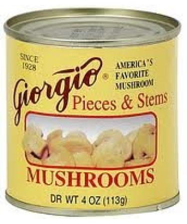Giorgio Mushroom Pieces N Stem