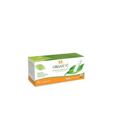 Organyc Super Plus 16 Units Neutral Standard (R00990) - Best Organic Menstrual Pads - Buy Online on GoSupps.com