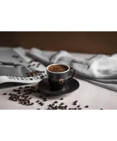 Kahwati | Luxury Coffee Pods Medium Roast Gift Set | Two Espresso Cups and a Saucer | Unique Gift Idea | Freshly Roasted In London | Single Origin | Treat for your Loved ones | 30 Pods Medium Roast - Buy Online on GoSupps.com
