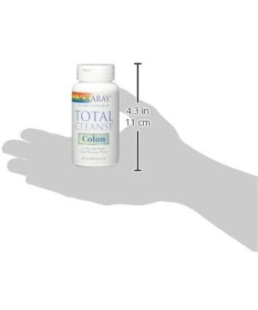 Buy SOLARAY Total Cleanse Colon 60 Veg Capsules | International Shipping Available - Buy Online on GoSupps.com