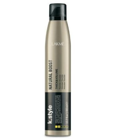 LAKME K. Style Thick & Volume Natural Boost Flex Mousse  10.2 fl. Oz (Pack of 1)