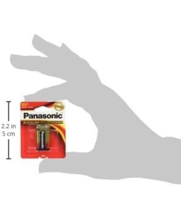 Buy Panasonic Alkaline Plus 9 Volt Batteries | Long-Lasting Power for All Devices - International Shipping Available - Buy Online on GoSupps.com