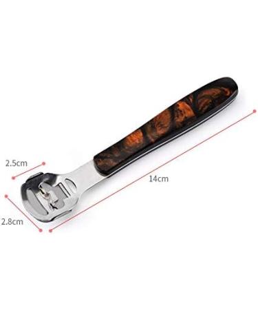 Foot Care Pedicure Callus Shaver with Wood Handle Professional-Skin Remover Kit for Removing Hard Cracked Dead Skin Cells for Women Men and Family - Buy Online on GoSupps.com