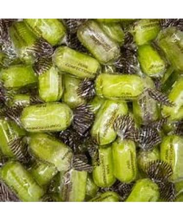 Chocolate Limes in 1 x Reuseable Retro Victorian Style Jar 970ml Plastic (Chocolate Limes) by Prestige Discount Centre Ltd