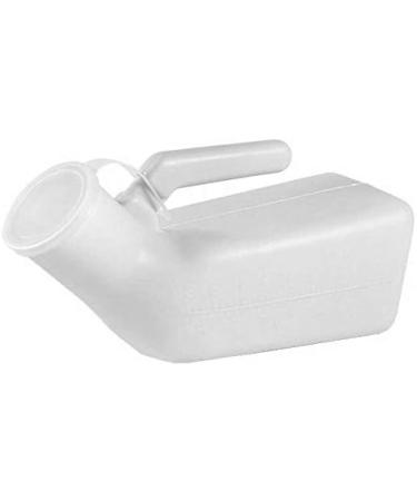 2-Pack Thick Firm Male Urinal with Lid - Portable Urinals for Men - Seneme Urine Collection for Hospital, Home, Incontinence - 32oz/1000mL - Buy Online on GoSupps.com