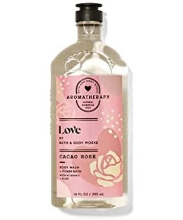 Aromatherapy Love: Cacao Rose Body Wash + Foam Bath 10 fl oz / 295 mL